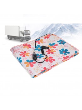 12V 24V Electric Car Blanket Heated Travel Throw Cosy Warm Winter for Outdoor Travel Thermal Equipment