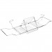 Bathroom Extendable Stainless Steel Bathtub Caddy Tray Commodity Shelf Rack for iPad Book Small Gadgets