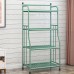 4 Tier Iron Kitchen Organizer Shelf Bathroom Bedroom Rack With Adjustable Foot Pad