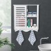 Bakeey Bathroom Shelf Wall Towel Storage Bath Hole Free Wall Hanging Toilet Strorage Holder