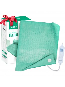 Tooca 20 24IN Flannel Electric Blanket Automatic Power  off Temperature Display Overheat Protection Washable Electric Blanket