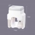 5 PCS Bathroom Wall  mounted Automatic Toothpaste Squeezing Artifact  White