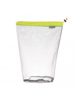 LUCKSTONE WSD2005020 Lightweight Mesh Organizing Storage Bag  Size  L  Gray Green