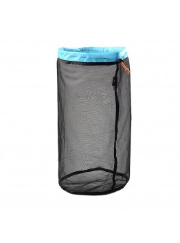 LUCKSTONE WSD2005020 Lightweight Mesh Organizing Storage Bag  Size  XL  Black Blue