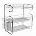 3 Tiers Kitchen Storage Rack Dish Drying Drain Shelf Cup Bowl Chopsticks Storage Tray Holder Organizer