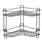 2 3  Tier Storage Rack Triangle Corner Shelf Holder Bathroom Kitchen MAX 19KG