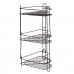 2 3  Tier Storage Rack Triangle Corner Shelf Holder Bathroom Kitchen MAX 19KG